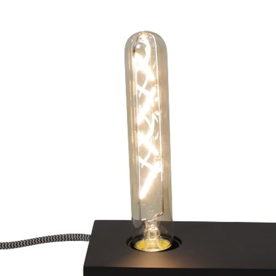 Tierleuchten Werns | Led Gluhbirne Tube, Vintage Look, Rohrenform, E27, 4 W, 220 V, 3X18,5 Cm 2200 K, Dimmbar